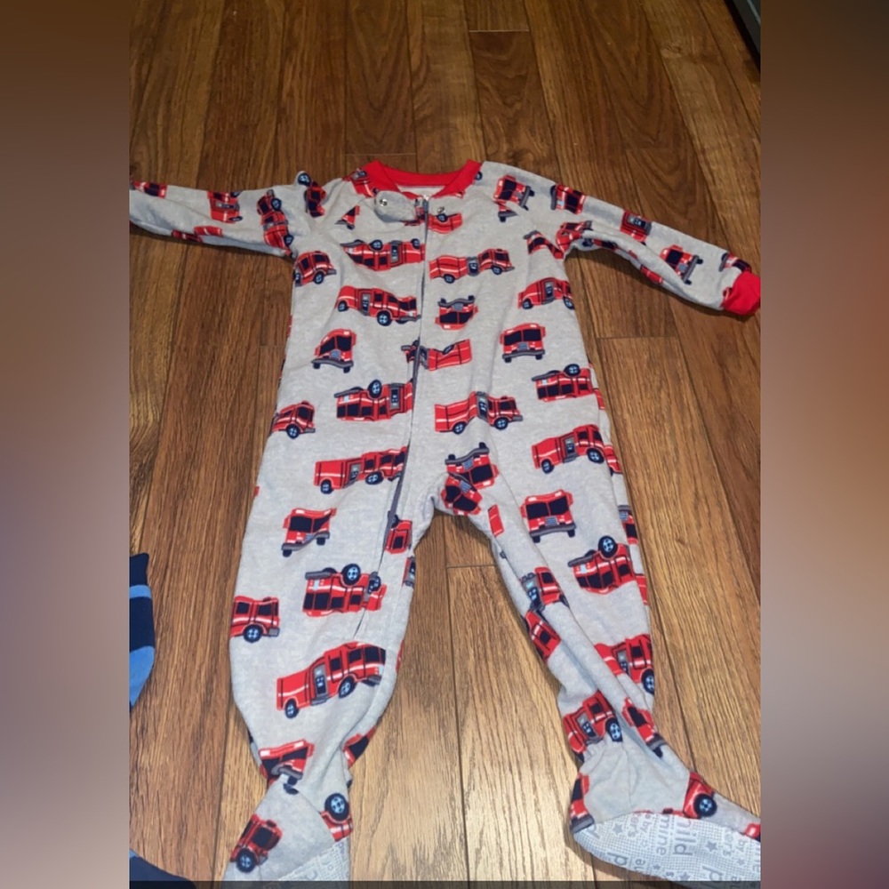 Carters one piece footed PJs
